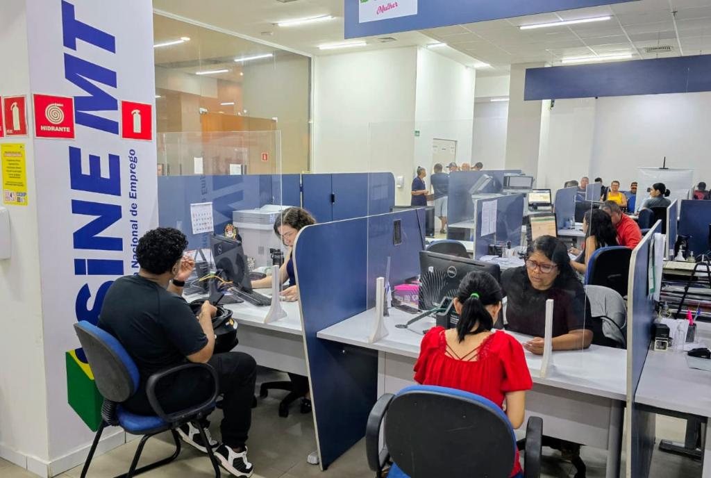 Sine-MT oferta 1.867 vagas de emprego em Mato Grosso nesta semana