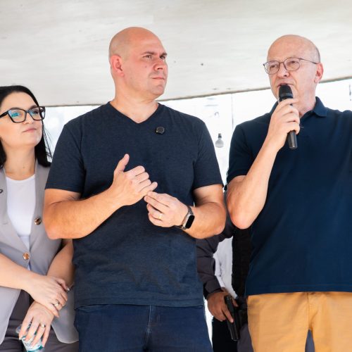 Pedra 90 recebe prefeito Abilio Brunini e vice-governador Otaviano Pivetta para anúncio de Centro Integrado de Serviços e início do novo raio-X na Policlínica de Cuiabá