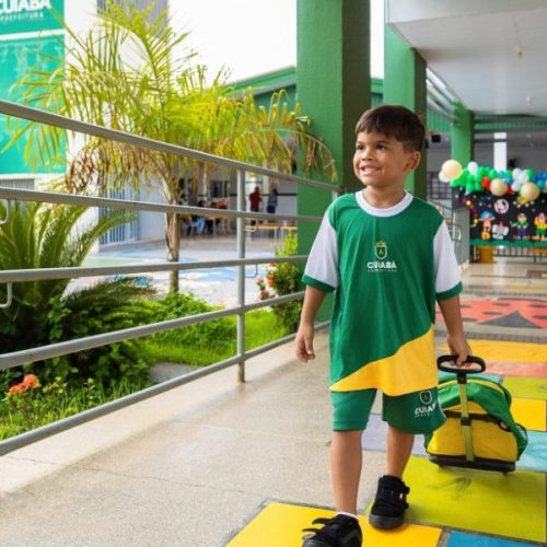 Rede municipal de Cuiabá inicia ano letivo com mais de 61 mil alunos