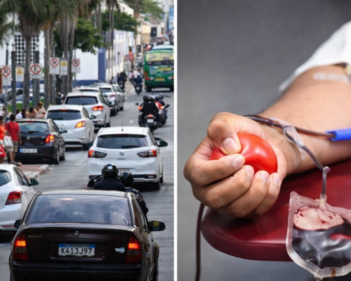 Multa solidária: projeto quer permitir conversão de infrações leves em doação de sangue ou medula em Cuiabá