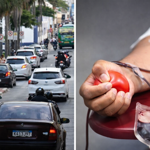Multa solidária: projeto quer permitir conversão de infrações leves em doação de sangue ou medula em Cuiabá