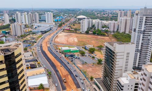 Interdições na Avenida do CPA causam transtornos e exigem atenção redobrada dos motoristas