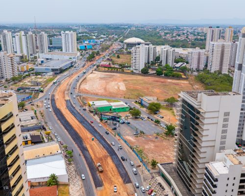 Interdições na Avenida do CPA causam transtornos e exigem atenção redobrada dos motoristas