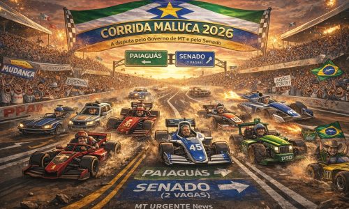 Corrida Maluca da Eleição 2026: a disputa pelo Paiaguás e pelo Senado já está na pista