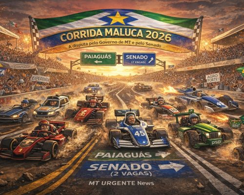 Corrida Maluca da Eleição 2026: a disputa pelo Paiaguás e pelo Senado já está na pista