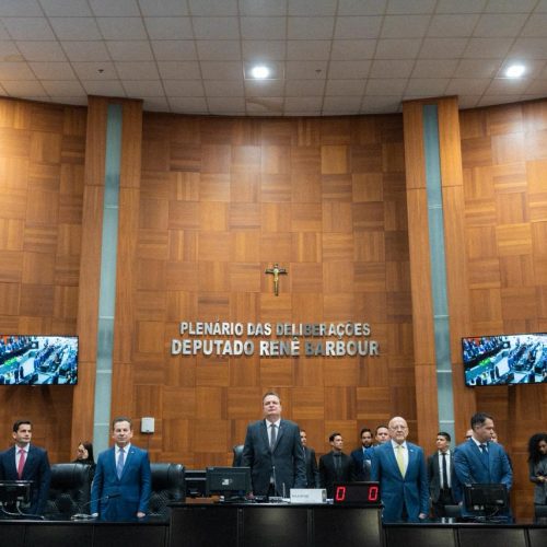 Presidente da ALMT, Max Russi abre trabalhos legislativos de 2026