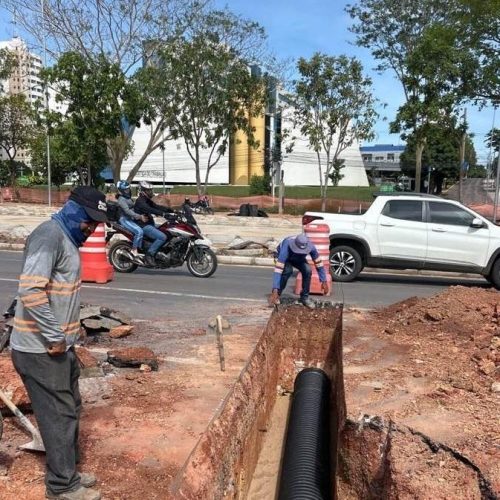 BRT avança e altera trânsito na Avenida do CPA com novos bloqueios e cruzamentos liberados