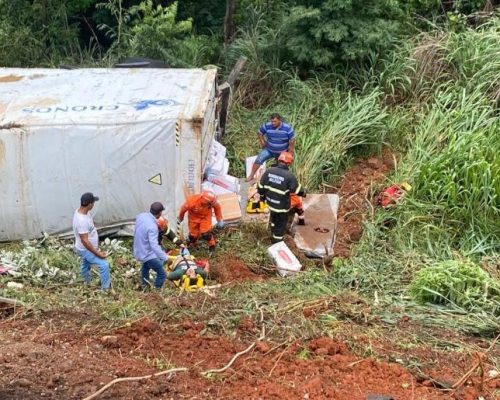 TRÊS PESSOAS FICAM FERIDAS EM ACIDENTES REGISTRADOS EM CAMPO VERDE E CÁCERES