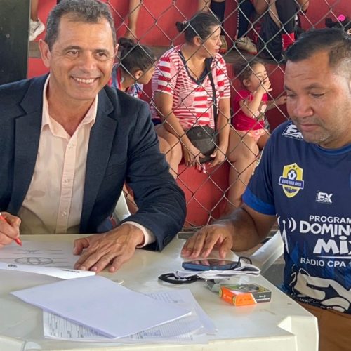 Parceria entre Daniel Alves e Projeto Jovens do Futuro é lançada em Cuiabá