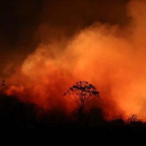 Incêndios florestais há mais de um mês forçam evacuação de moradores em Chapada dos Guimarães