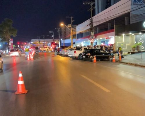 Operação Lei Seca termina com 13 condutores presos por embriaguez no Centro de Cuiabá