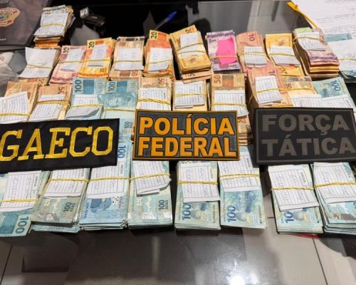 R$ 400 mil apreendidos e 14 presos em megaoperação contra crime organizado em Mato Grosso