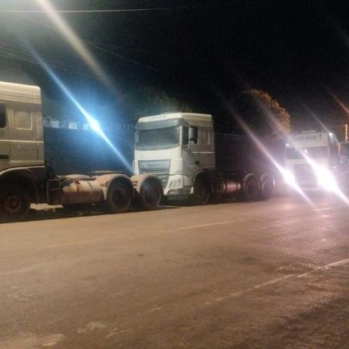 Polícia Militar prende três homens e recupera três caminhões furtados em Rondonópolis