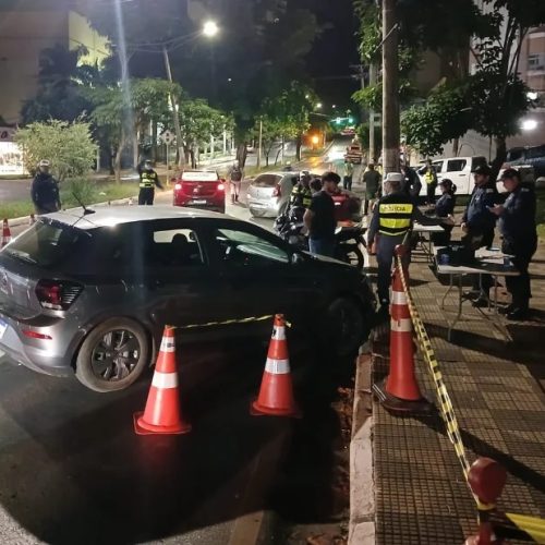 Madrugada de Lei Seca em Cuiabá termina com 13 motoristas presos