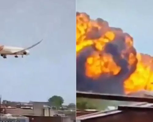 Tragédia aérea: avião da Air India com 242 pessoas a bordo cai no noroeste do país