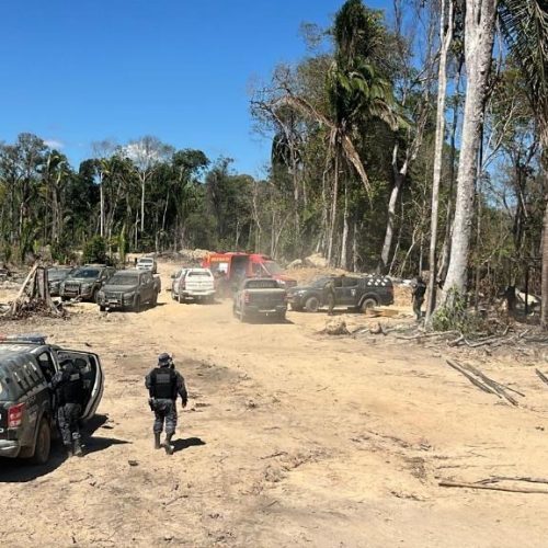 Forças de segurança desarticulam garimpo ilegal em Paranaíta