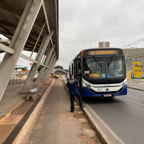 Ager realiza operação de fiscalização no transporte intermunicipal entre Cuiabá e Várzea Grande