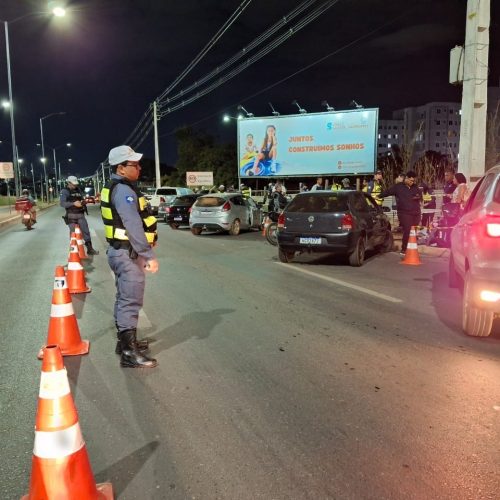 Treze motoristas são presos por embriaguez em duas edições da Operação Lei Seca em Cuiabá
