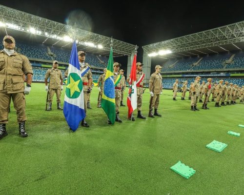 Governo de MT realiza formatura de militares do Corpo de Bombeiros nesta segunda-feira (7)