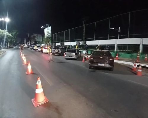 Operação Lei Seca prende 11 condutores alcoolizados e remove 29 veículos em Cuiabá