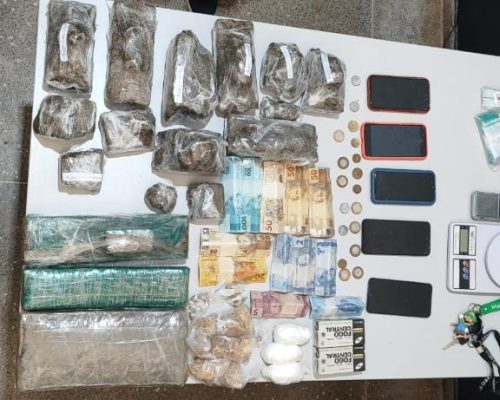 Traficante é preso pela Polícia Civil com drogas e munições em Pontes e Lacerda
