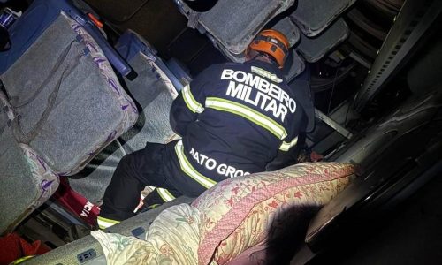 Bombeiros socorrem 34 vítimas em grave acidente na Serra de São Vicente