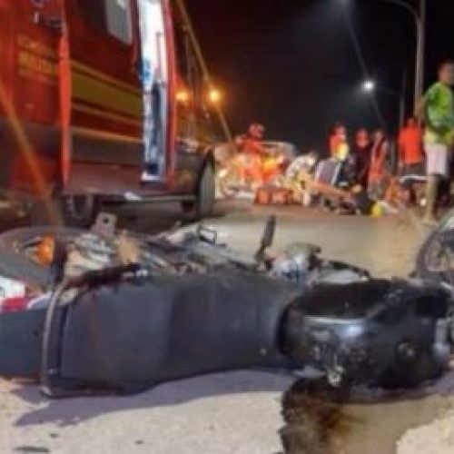 Mulher tem perna decepada em grave acidente em Sinop; motorista embriagado foi preso