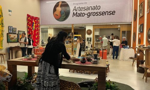 Loja do Artesanato de MT movimenta R$ 80 mil e fortalece renda de 52 artesãos