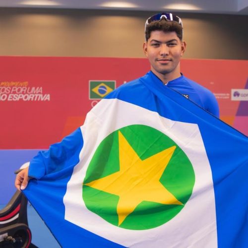 Estudante de MT é bicampeão da prova de Potência Máxima do ciclismo nos Jogos da Juventude