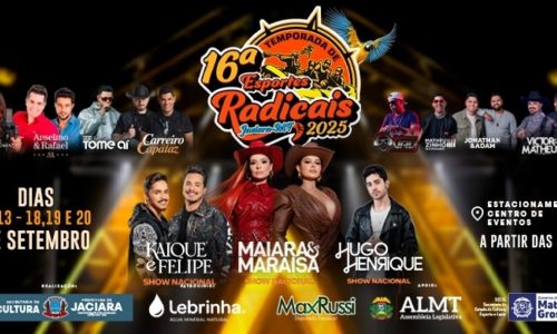 16ª Temporada de Esportes Radicais começa nesta sexta-feira (12) em Jaciara