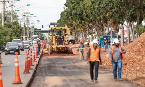 Avenida do CPA terá mudanças no trânsito com desativação de retornos para obras do BRT