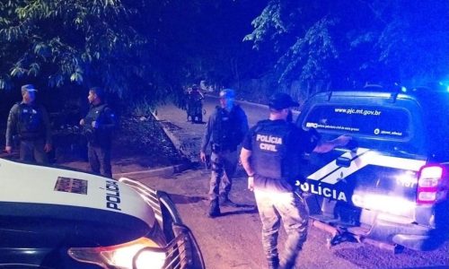 Polícias Civil e Militar realizam operação de combate à criminalidade em São José do Xingú
