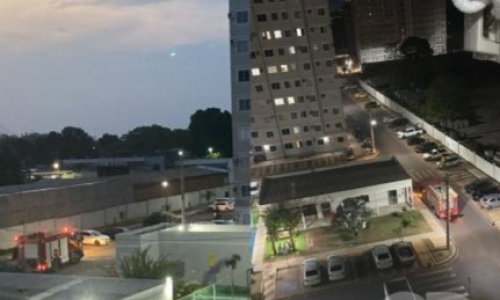 Bebê cai do 3º andar de condomínio em Cuiabá e é levado para hospital; criança está em observação