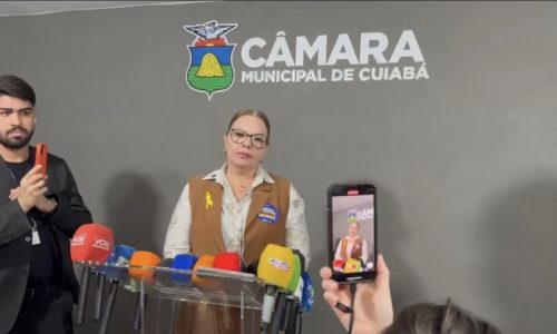 Vídeo – Presidente Paula Calil denuncia violência política de gênero na Câmara de Cuiabá: “Está passando do limite”