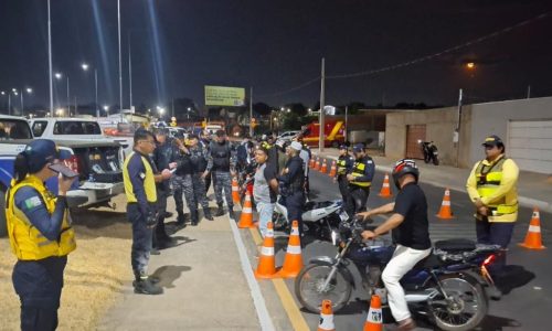 Quatro são presos e 45 motocicletas são removidas durante Operação Lei Seca em Cuiabá