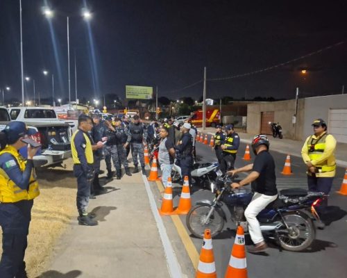 Quatro são presos e 45 motocicletas são removidas durante Operação Lei Seca em Cuiabá