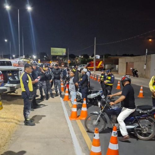 Quatro são presos e 45 motocicletas são removidas durante Operação Lei Seca em Cuiabá