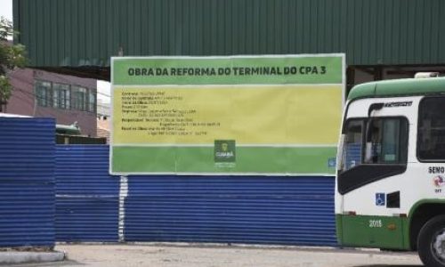 Terminal do CPA 3: obra de R$ 2,5 milhões parada há mais de um ano vira retrato do descaso em Cuiabá