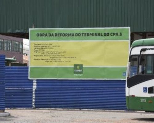Terminal do CPA 3: obra de R$ 2,5 milhões parada há mais de um ano vira retrato do descaso em Cuiabá