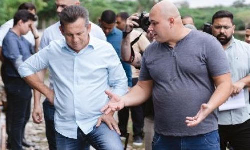 Prefeito Abílio busca apoio do Governo do Estado para concluir o Contorno Leste, e Mauro Mendes confirma parceria