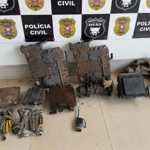 Polícia Civil prende envolvido em furto de módulos em transportadora de Rondonópolis