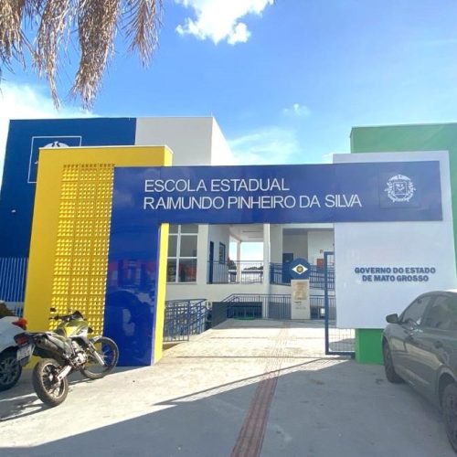 Governo de MT entrega reforma e ampliação da Escola Estadual Raimundo Pinheiro da Silva nesta sexta-feira (7)