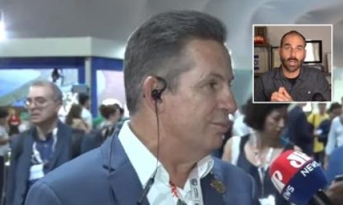 Mauro Mendes rebate Eduardo Bolsonaro e diz que deputado “divide a direita” enquanto vive nos Estados Unidos