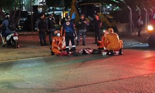 Motociclista morre ao tentar evitar colisão com caminhão em Cuiabá