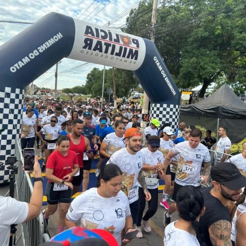 Polícia Militar reúne 2.190 participantes na 25ª Corrida Homens do Mato