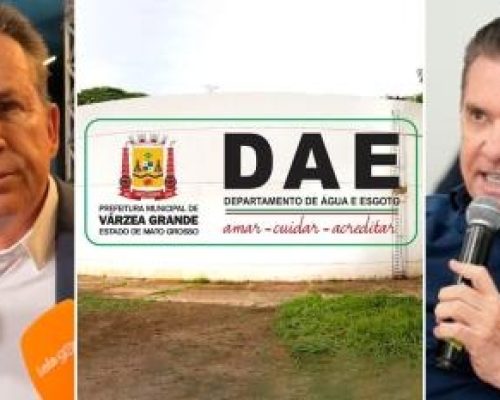 Mauro Mendes rejeita assumir DAE de Várzea Grande e diz que problema é responsabilidade do município