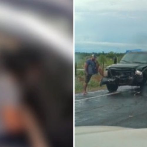 Dois homens morrem em acidente grave na MT-060, em Poconé; vítimas ficaram presas às ferragens