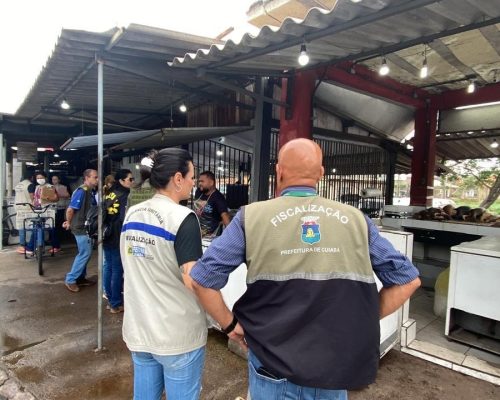 Operação integrada interdita peixarias e apreende mais de duas toneladas de pescado irregular em Cuiabá