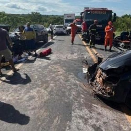 Acidente grave na MT-010 deixa cinco feridos, incluindo um bebê; um homem foi resgatado em estado grave pelo Ciopaer