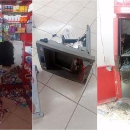 Farmácia é invadida e caixa eletrônico é alvo de tentativa de furto em Cuiabá